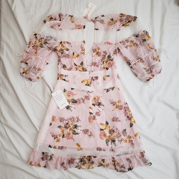 Sold For Love & Lemons Isadora dress NWT - Picture 4 of 5
